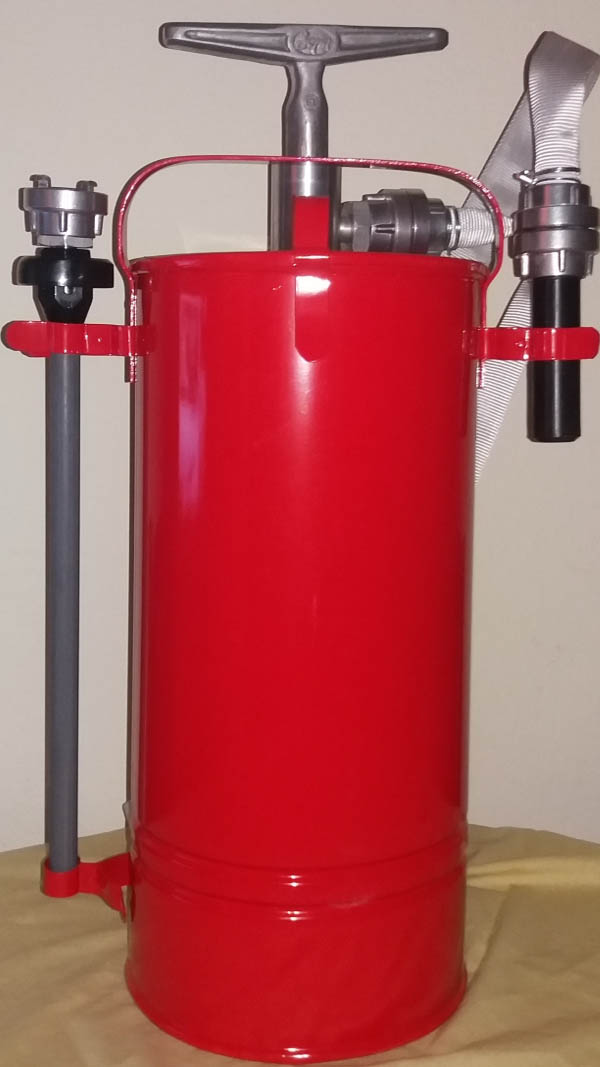 Brentača sa trevira crevom Ф-25 i mlaznicom sa metalnim usnikom Ф-4mm