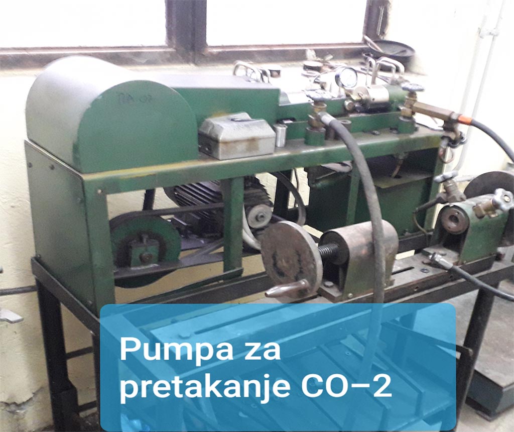 Pumpa za pretakanje CO2
