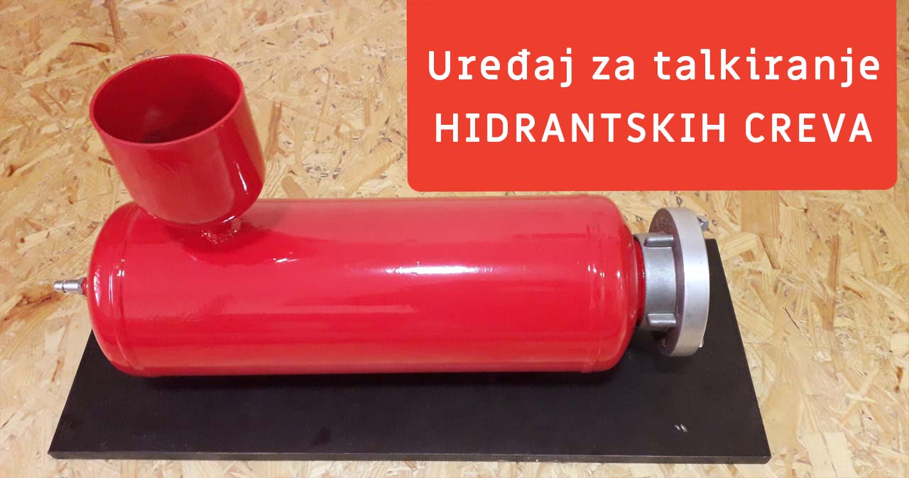 Uređaj za talkiranje hidrantskih creva